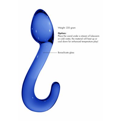 Champ Blue Best Glass Dildo