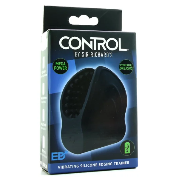 Control by Sir Richard's Vibrating Silicone Edging Trainer Penis Vibrator