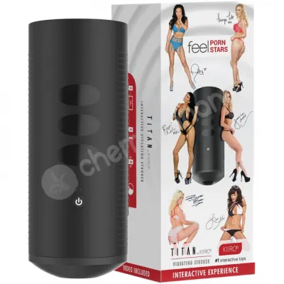 Kiiroo Titan Feel Pornstars Experience Interactive Vibrating Masturbator