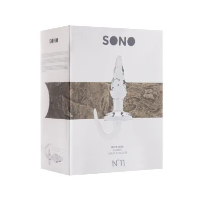 Sono No 11 Butt Plug 6 Inch Transparent