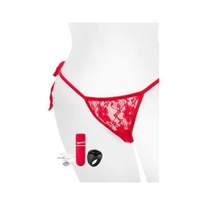 My Secret Charged Remote Control Panty Vibe Red