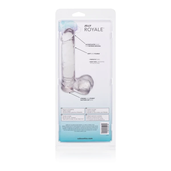 Jelly Royale 7.25 Inch Dong Clear — image 21 of 21