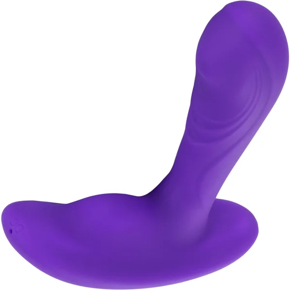 Silicone Remote Pinpoint Pleaser Vibrating Prostate Toy by CalExotics - Purple
