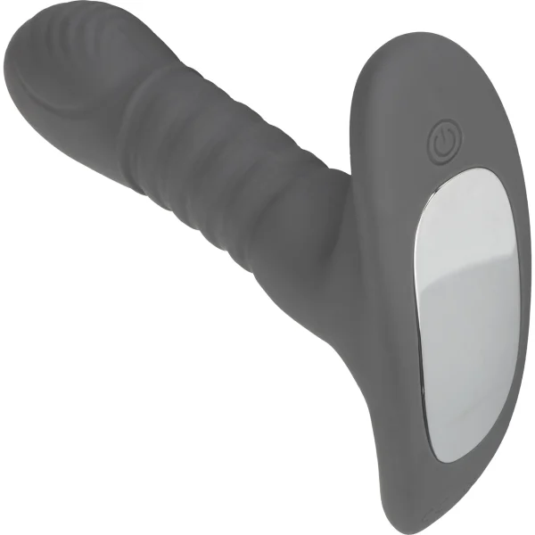 Eclipse Silicone Thrusting Rotator Anal Probe With Wristband Remote By CalExotics — image 5 of 7