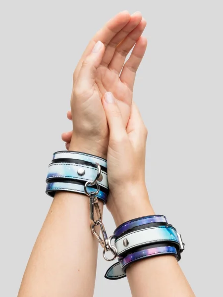 Bondage Boutique Cosmic Faux Leather Wrist Cuffs