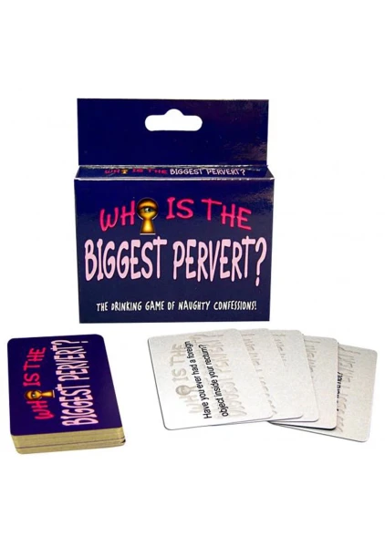 Who is the Biggest Pervert?  Card Game