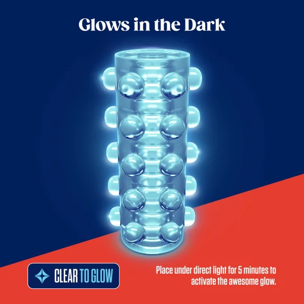 Rize Swich Self Lubricating Glow In The Dark Open Ended Penis Stroker By Blush