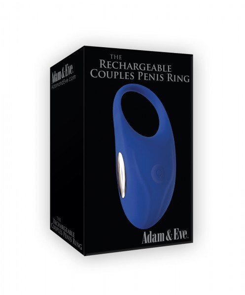 Couples Blue Vibrating Cock Ring