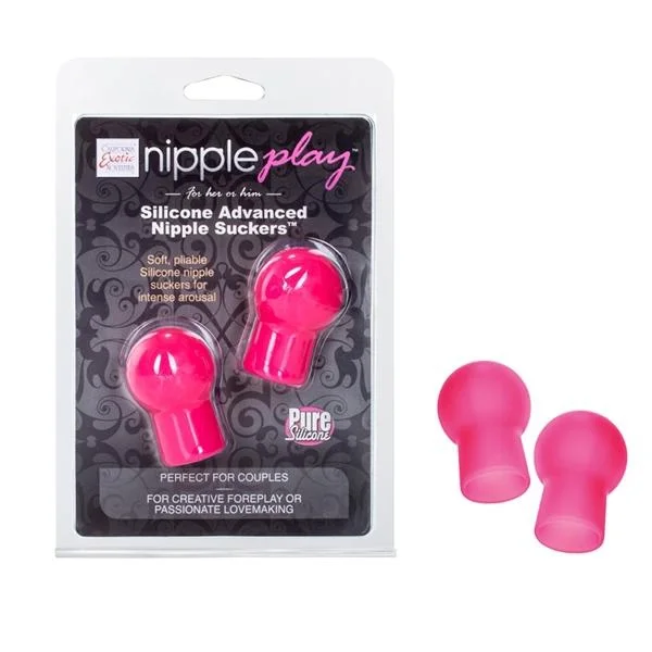 Nipple Play Silicone Advanced Suckers Pink
