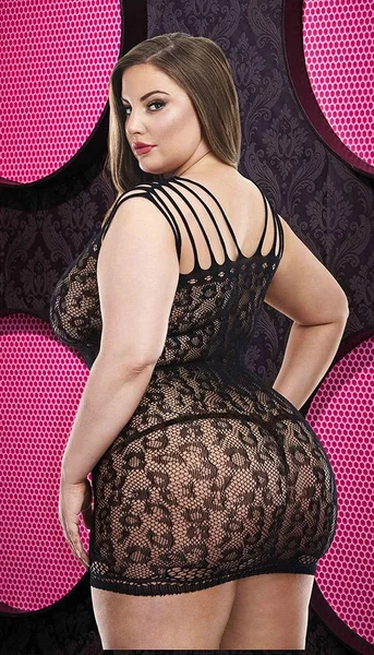 Ultra-Strappy Lace Mini Dress — image 13 of 17