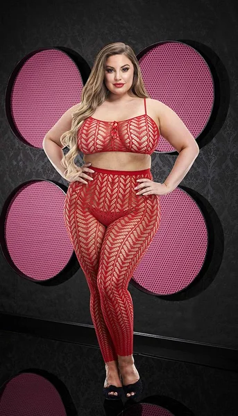 See-Through Crop Top & Pants Set — image 24 of 25