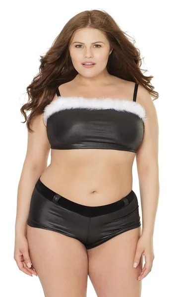 Santa's Sexy Helper Top & Booty Short Set — image 22 of 25