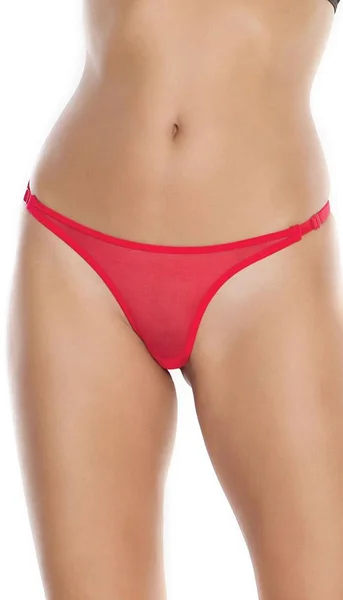 Seductive Red Bow Back Thong Panty — image 10 of 13