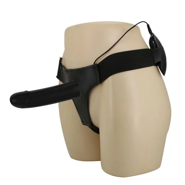 Vibrating Silicone Hollow Strap On — image 9 of 14