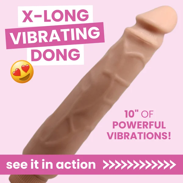 Extra-Long Dildo Vibrator — image 9 of 16