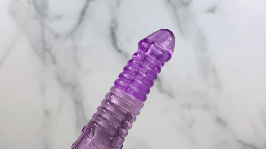 Realistic Ribbed Vibrator — image 12 of 20