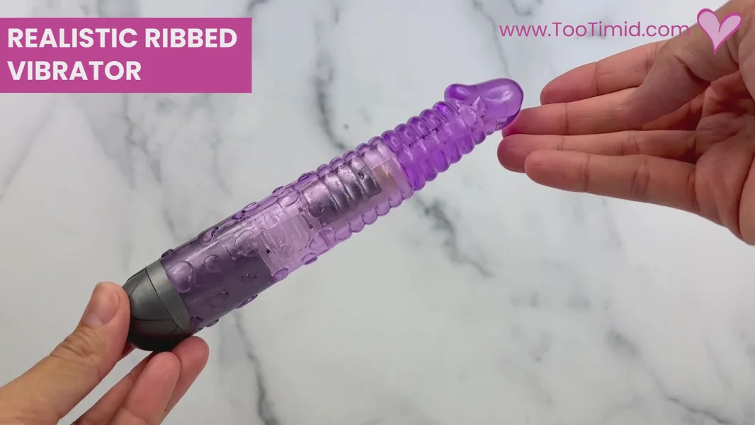 Realistic Ribbed Vibrator — image 20 of 20