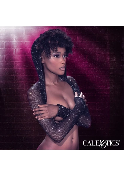 Radiance Hooded Shoulder Shrug By CalExotics