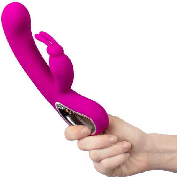 Bondara Magenta Silicone 12 Function Intense Rabbit Vibrator