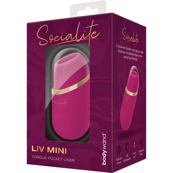 Socialite Liv Mini Tongue Pocket Licker Vibe