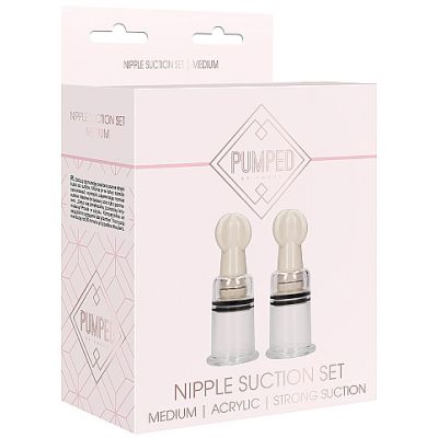 Nipple Suction Set Medium Transparent