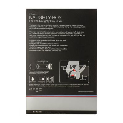 Naughty Boy Black Vibrator