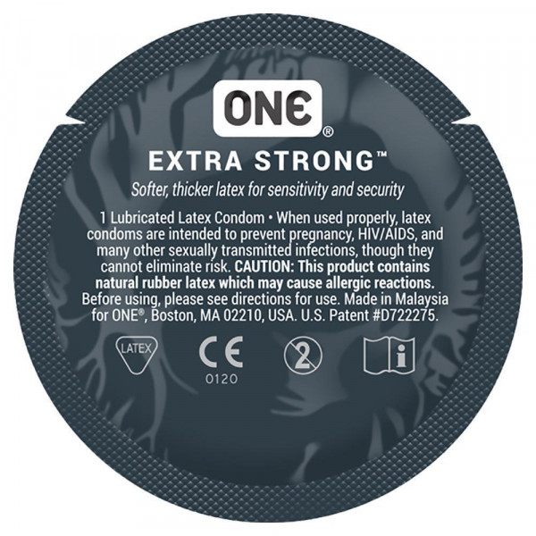 ONE Extra Strong Condoms | 100-Pack