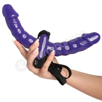 Fetish Fantasy Series Purple Double Delight Strap on