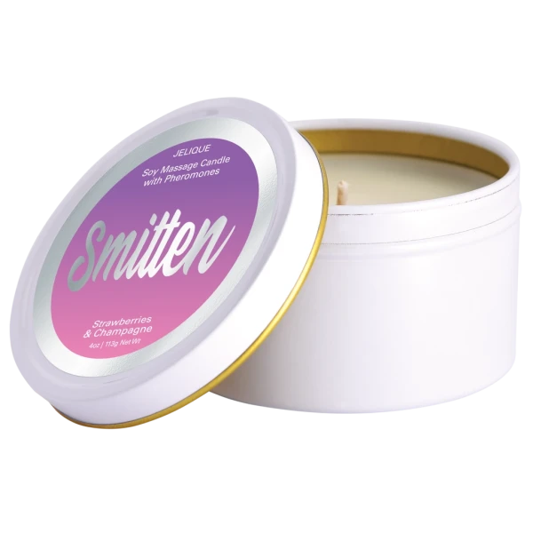 Jelique Massage Candle Smitten Strawberries & Champagne