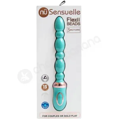 Nu Sensuelle Flexii Beads Flexible Powerful Multi Use Vibrator