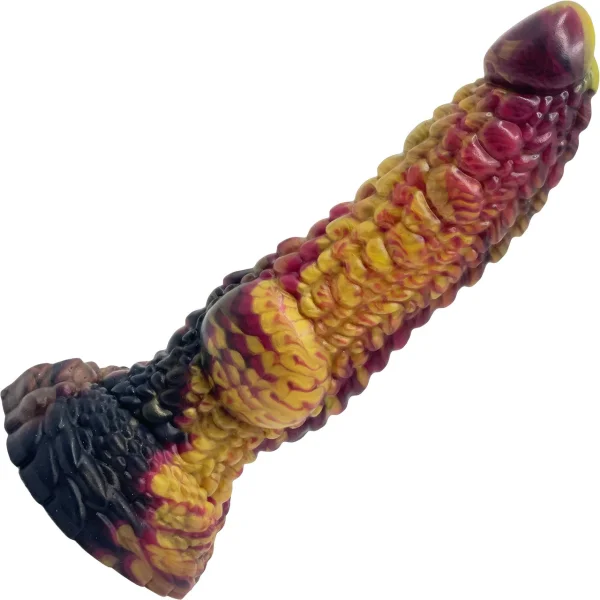 The Hydrus Water Dragon Large 7.75" Silicone Dildo By Uberrime - Banshee