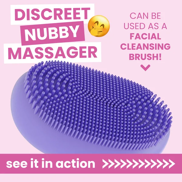Discreet Nubby Massager - QUIET & Easy To Hide! — image 7 of 12