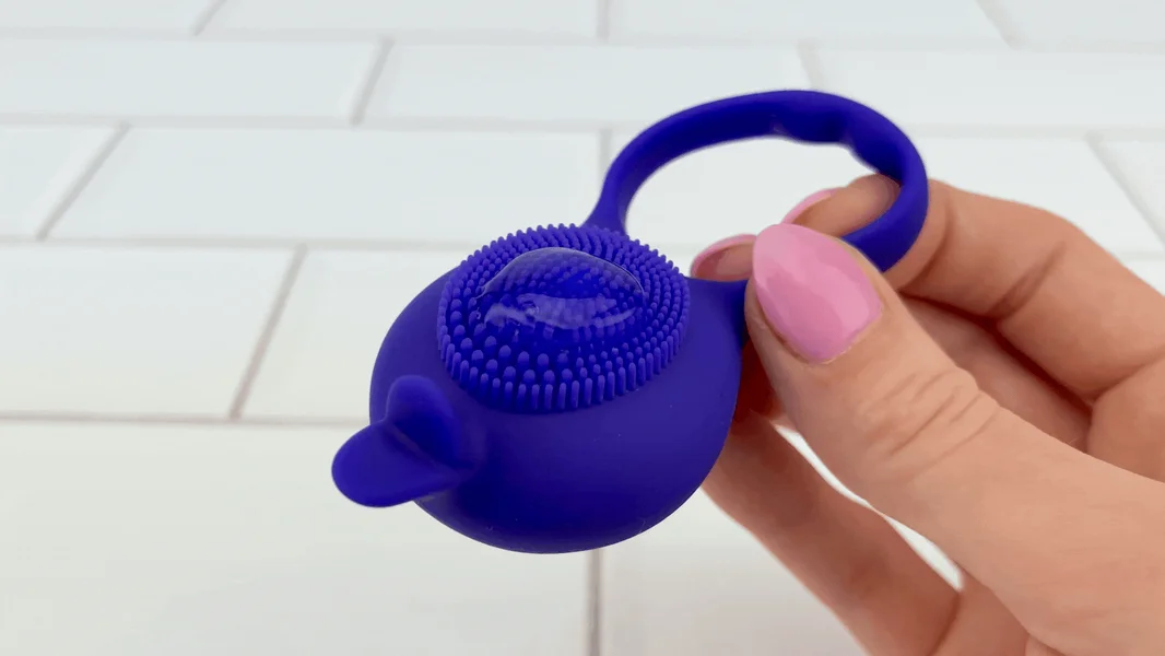 Silicone Clit Stimulating Vibrating Cock Ring For Couples — image 15 of 23