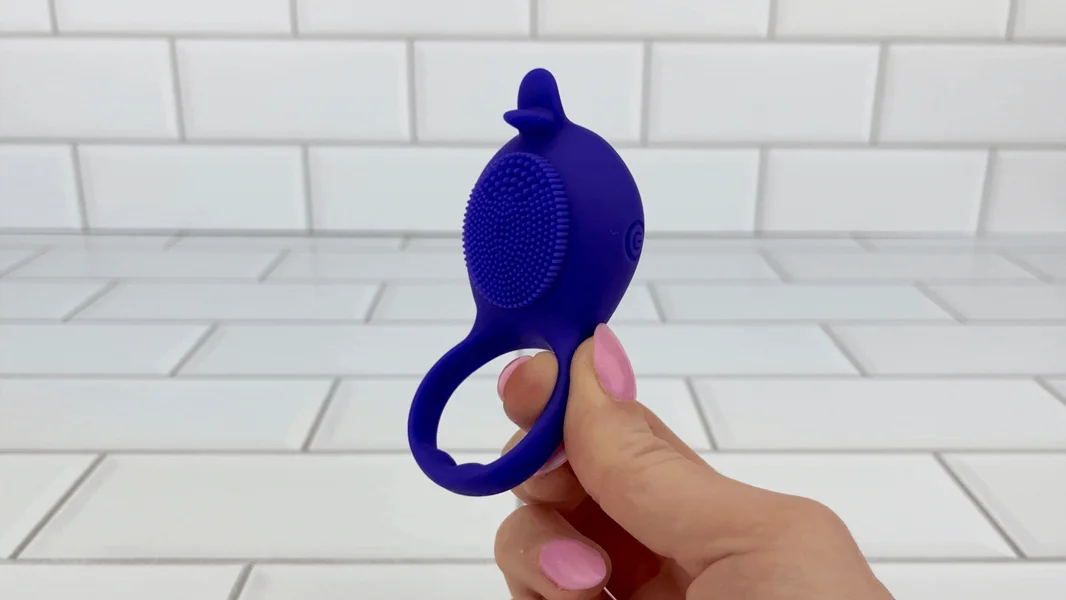 Silicone Clit Stimulating Vibrating Cock Ring For Couples — image 17 of 23
