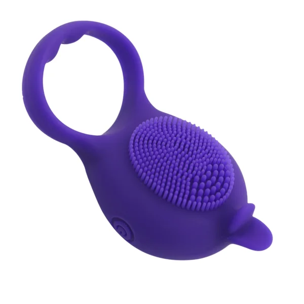 Silicone Clit Stimulating Vibrating Cock Ring For Couples — image 18 of 23