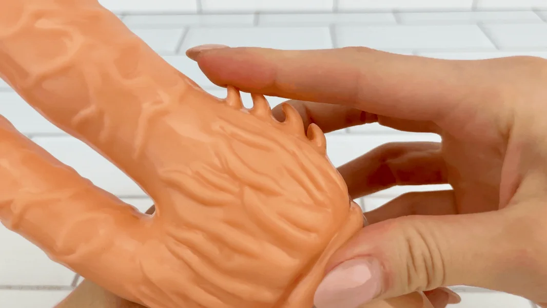 Clit Stimulating Dual Penetration Vibrating Dildo — image 13 of 18