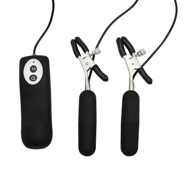 Remote Control BDSM Vibrating Nipple Clamps — image 6 of 7