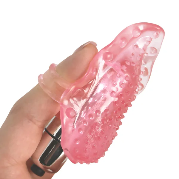 Vibrating Tongue Finger Sleeve with Clit Bullet — image 12 of 16