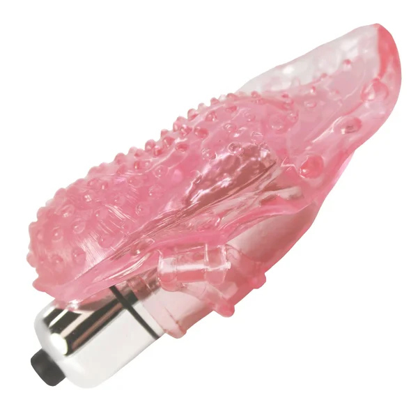 Vibrating Tongue Finger Sleeve with Clit Bullet — image 13 of 16