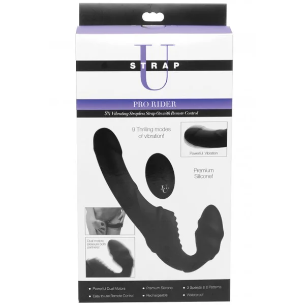 Vibrating Silicone Strapless Strap On - With Wireless Remote! — image 7 of 7