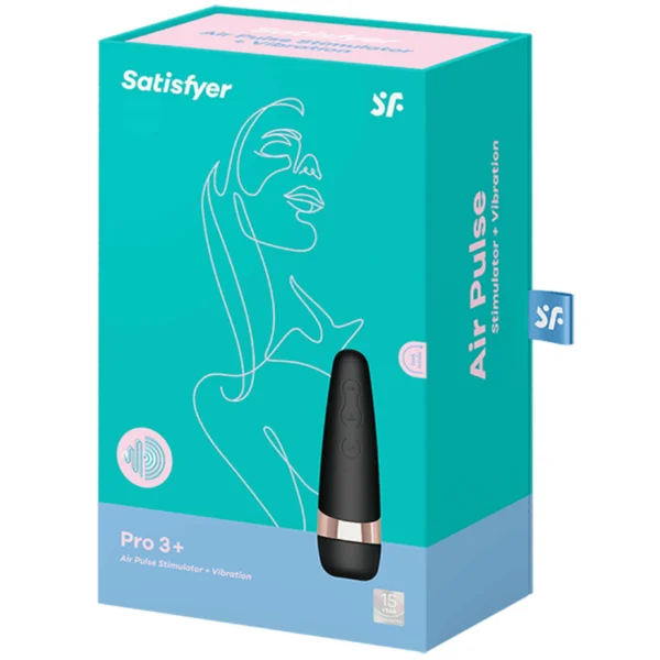 Satisfyer Pro 3+ Clit Sucker and Vibrator — image 14 of 14