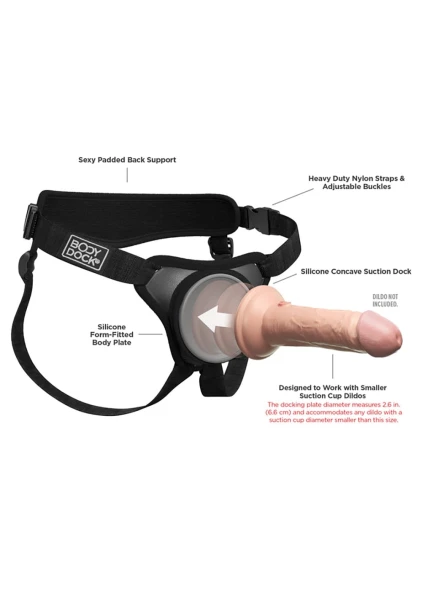 Body Dock Elite Mini Strap-On Harness System