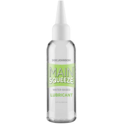 Main Squeeze Water Based Lubricant 100 ml Bottle