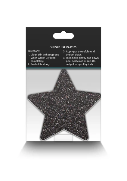Pretty Pasties Glitter Stars Nipple Pasties Set