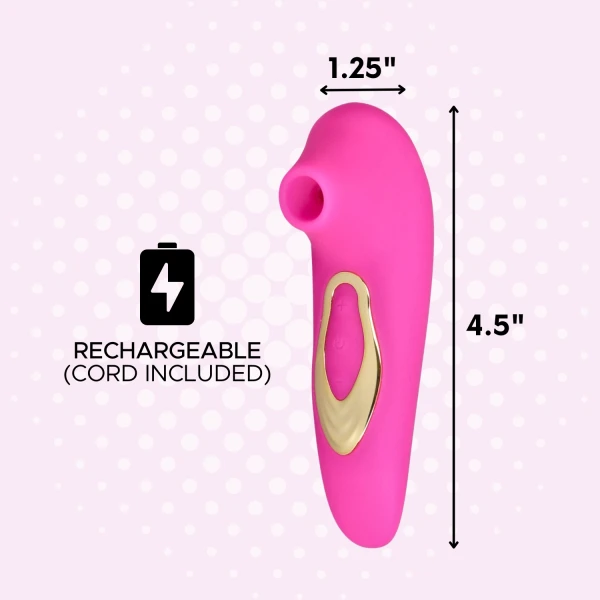 FREE Silicone Air Pulse Vibrator - Add to Your Bag!