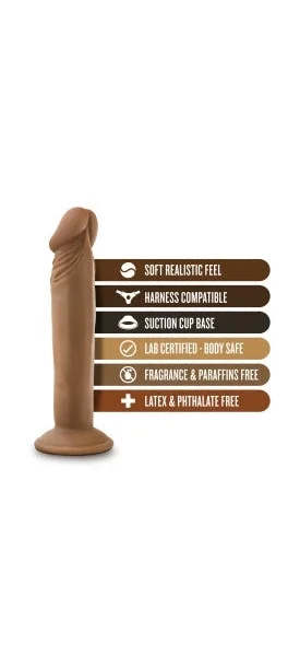 Blush Dr. Skin Mocha Dr. Small 6 Inch Dildo