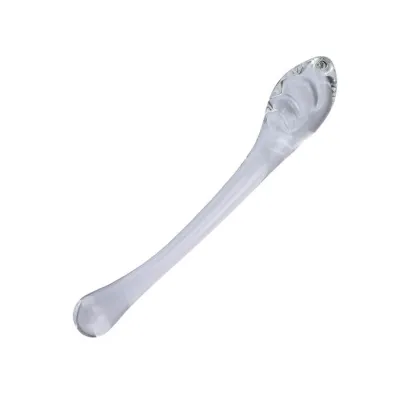 Lucent Luna Curved Glass Masager 7 6 Inch Clear