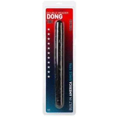 Double Header 18 Veined Black