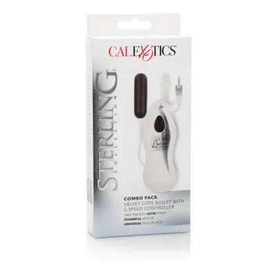 Sterling Collection Combo Pack Velvet Cote Bullet With 2 Speed Controller