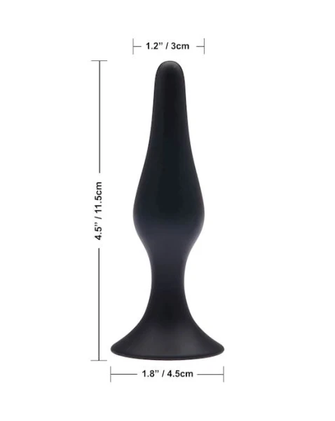 Share Satisfaction 3 Piece Plug Kit - Black - 5 Inch